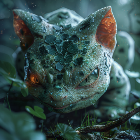 Cat Pokemon Bulbasaur