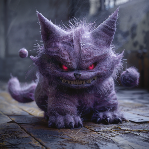 Cat Pokemon Gengar