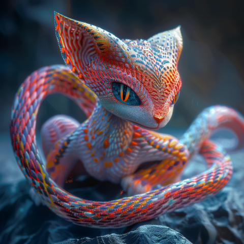Mini Pokemon Milotic